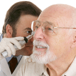 man-otoscope